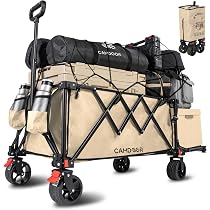 Amazon.co.jp: CAMDOOR キャリーワゴン 特大容量240L 脱着式タイヤ 3秒